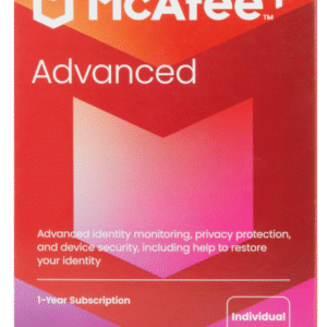 McAfee + Advanced 1Year/1Device